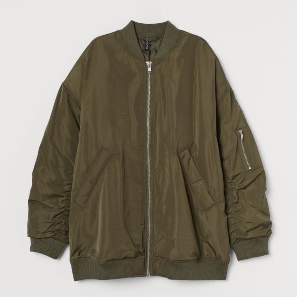 H&M Padded Bomber Jacket